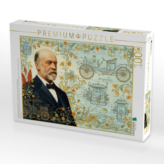 Gottlieb Daimler (1834–1900) – schneller Verbrennungsmotor für Fahrzeuge - CALVENDO Foto-Puzzle'
