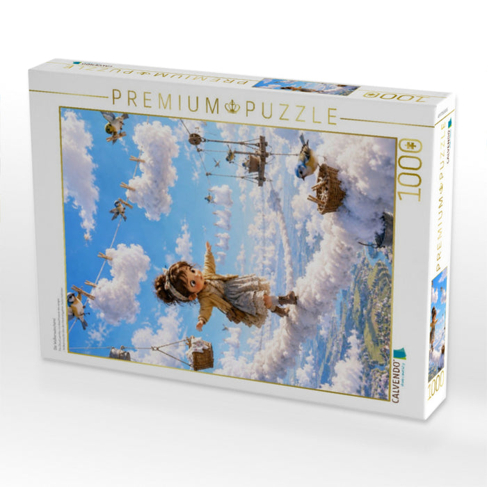 Die Wolkenwäscherei - CALVENDO Foto-Puzzle'
