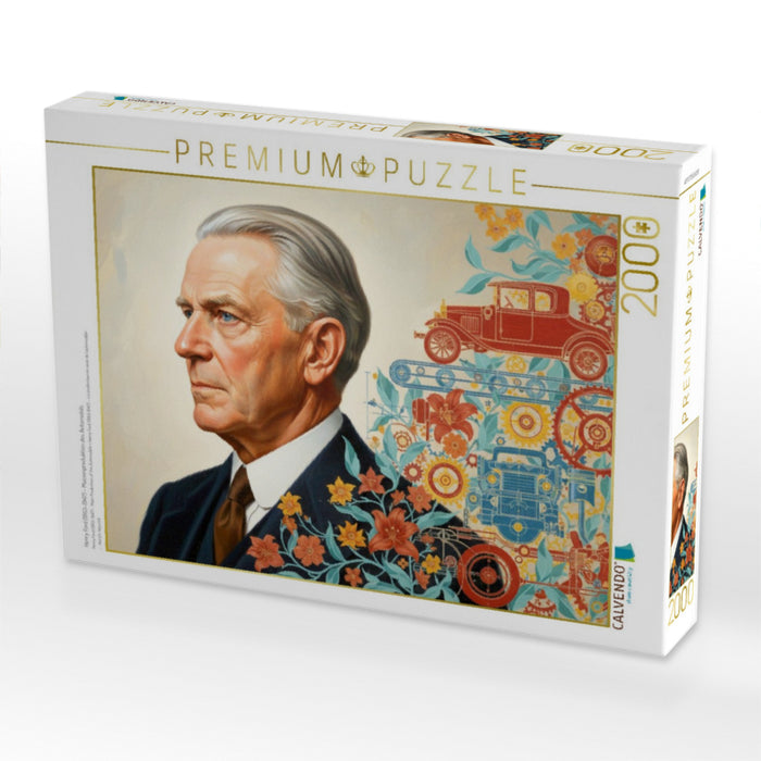 Henry Ford (1863–1947) – Massenproduktion des Automobils - CALVENDO Foto-Puzzle'