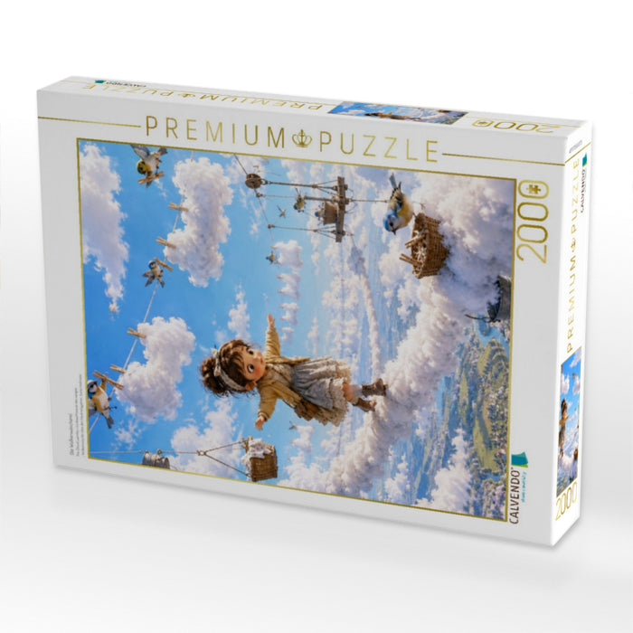 Die Wolkenwäscherei - CALVENDO Foto-Puzzle'