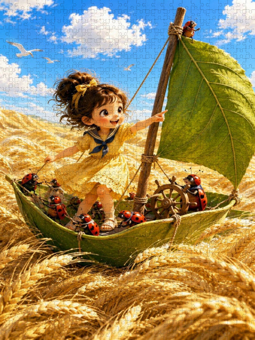 Die Kornmeerseglerin - CALVENDO Foto-Puzzle'