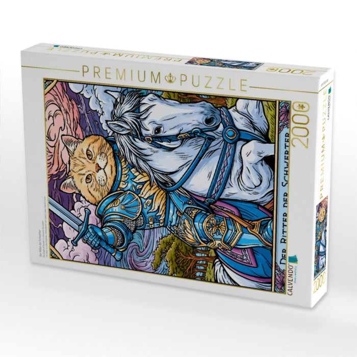 Der Ritter der Schwerter - CALVENDO Foto-Puzzle'