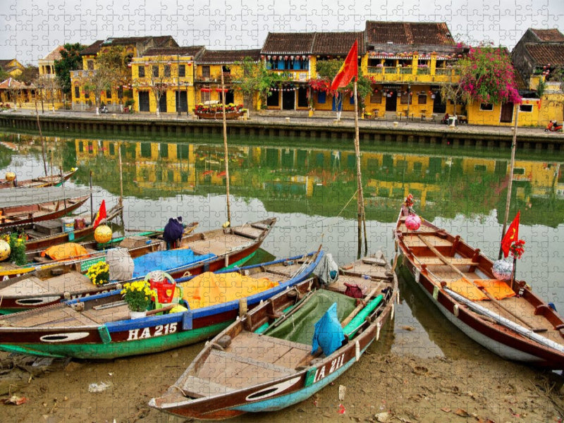 Thu Bon Fluss - CALVENDO Foto-Puzzle'