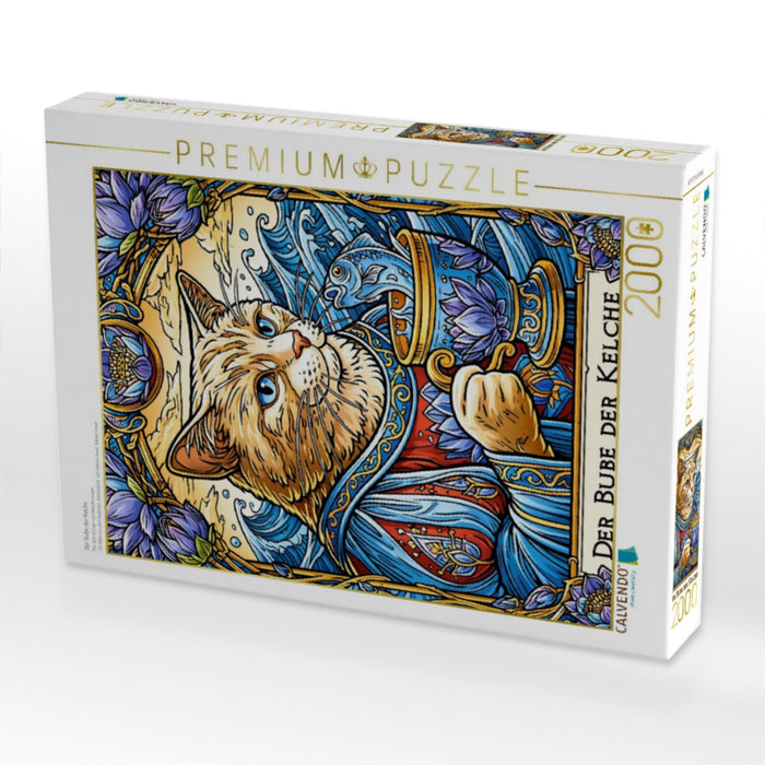 Der Bube der Kelche - CALVENDO Foto-Puzzle'
