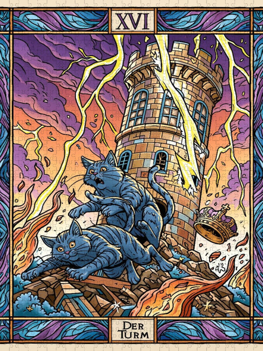 Der Turm - CALVENDO Foto-Puzzle'