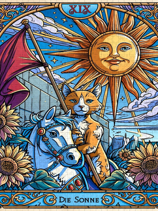 Die Sonne - CALVENDO Foto-Puzzle'
