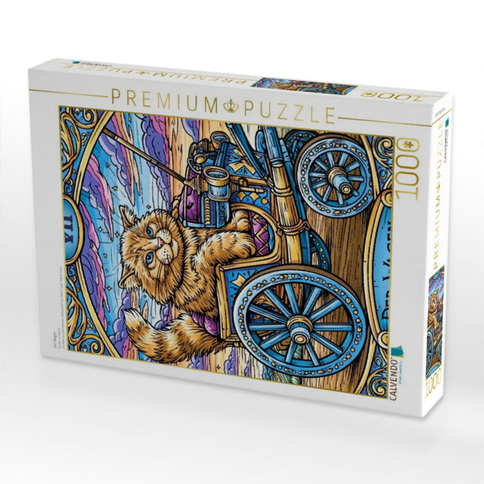 Der Wagen - CALVENDO Foto-Puzzle'