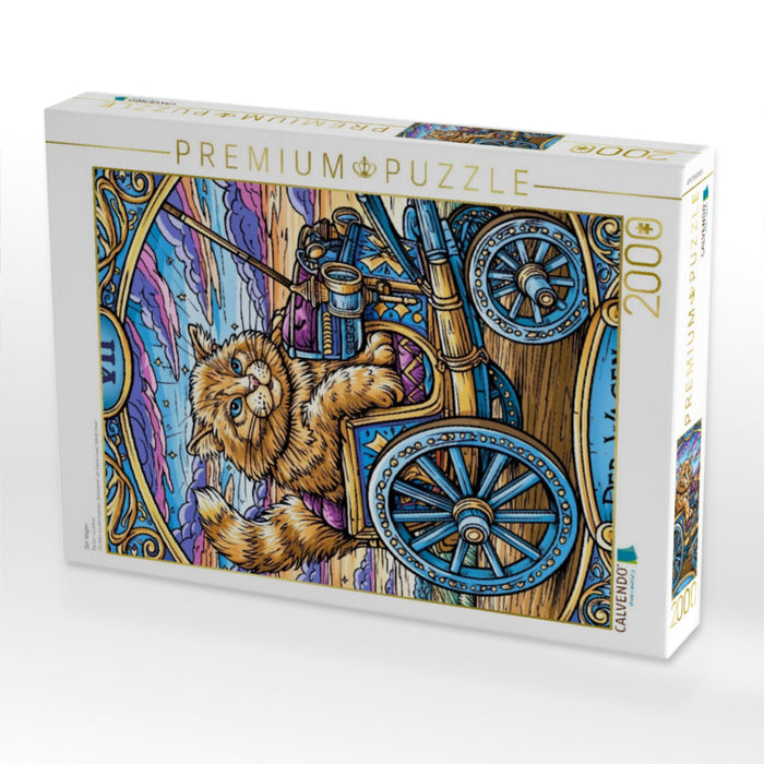 Der Wagen - CALVENDO Foto-Puzzle'