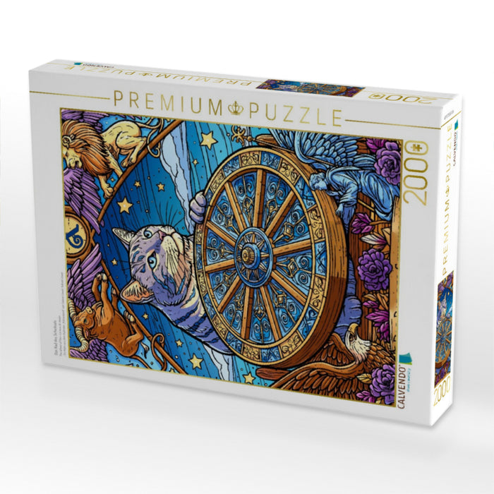 Das Rad des Schicksals - CALVENDO Foto-Puzzle'