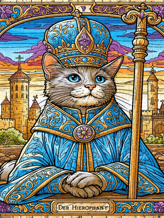 Der Hierophant - CALVENDO Foto-Puzzle'