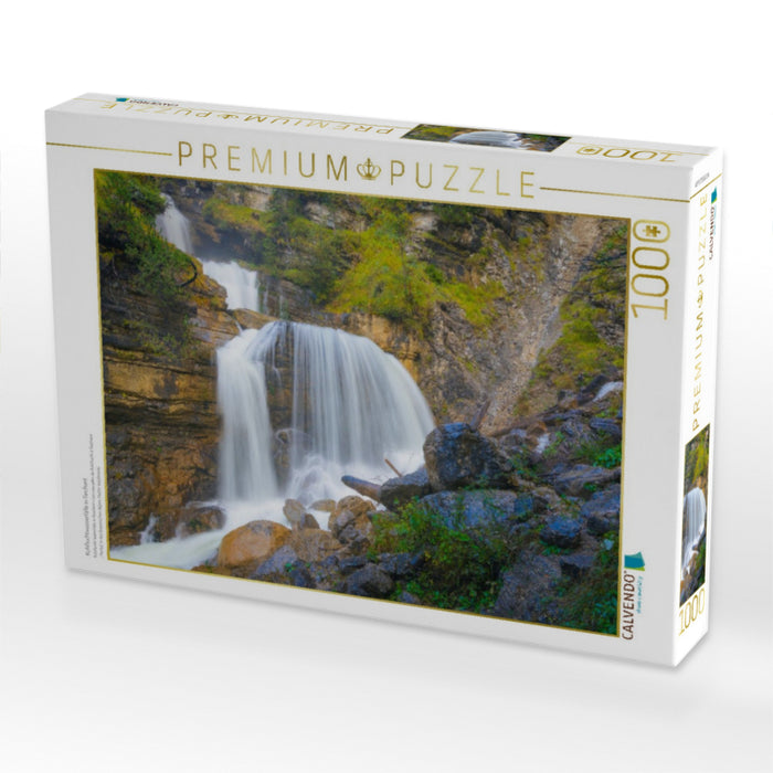 Kuhfluchtwasserfälle in Farchant - CALVENDO Foto-Puzzle'