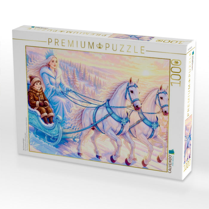 Die Schneekönigin - CALVENDO Foto-Puzzle'