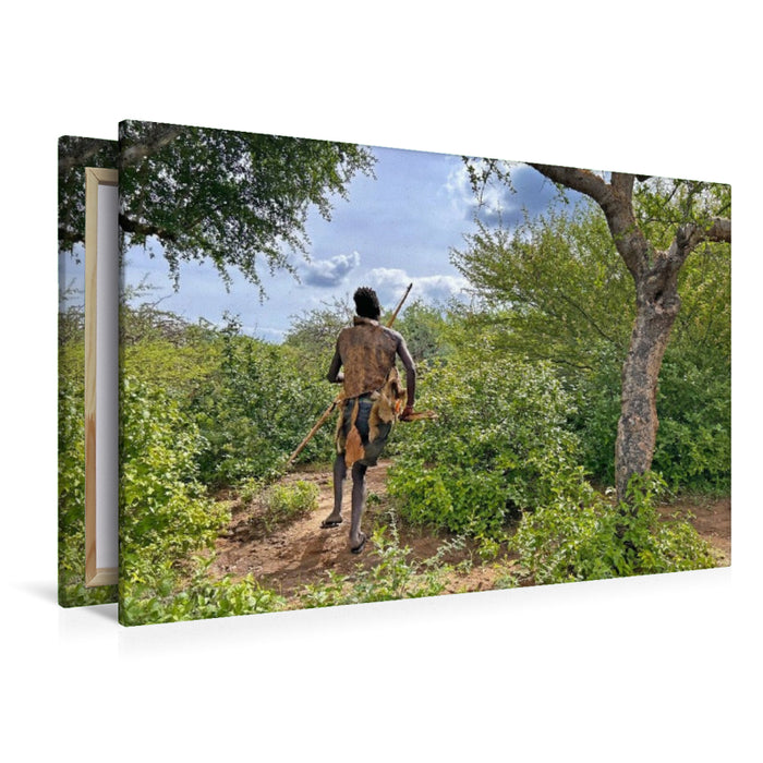 Premium Textil-Leinwand Auf der Jagd