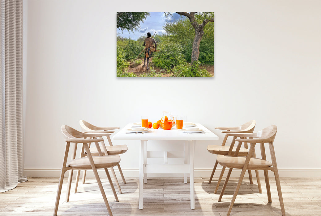 Premium Textil-Leinwand Auf der Jagd