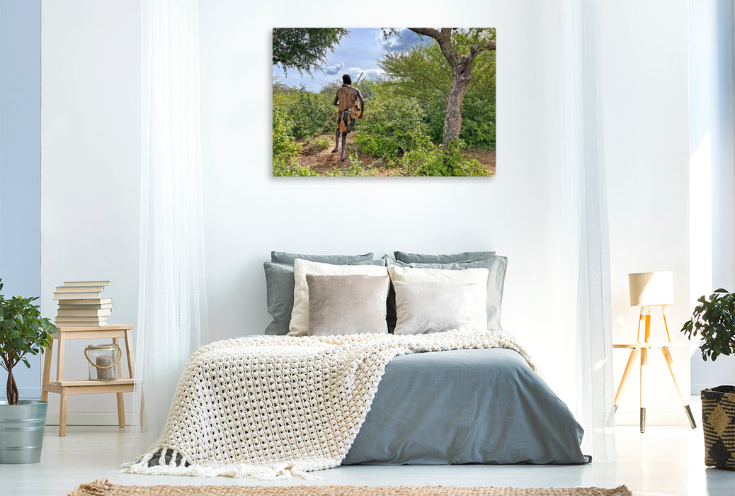 Premium Textil-Leinwand Auf der Jagd