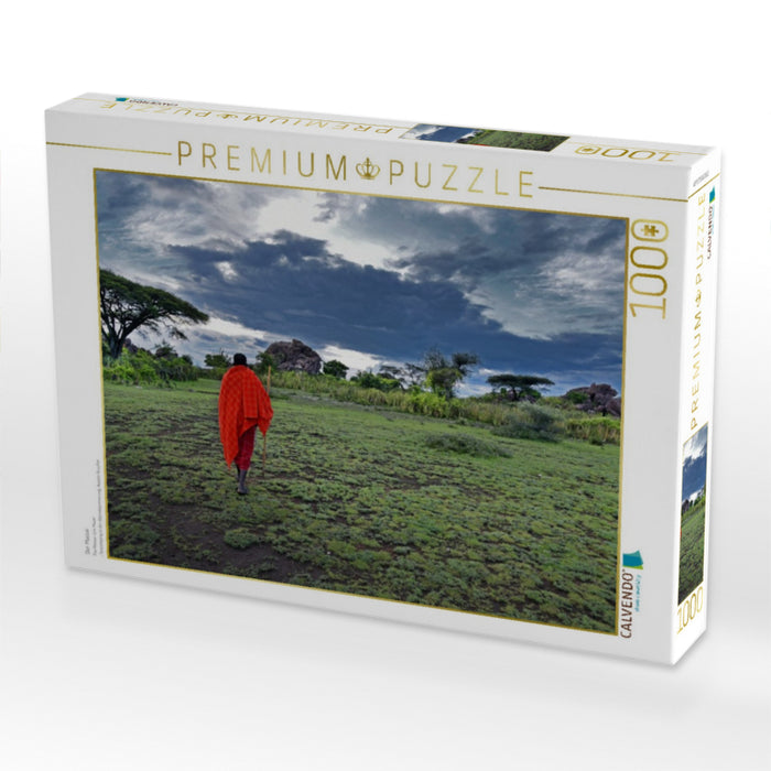 Der Massai - CALVENDO Foto-Puzzle'