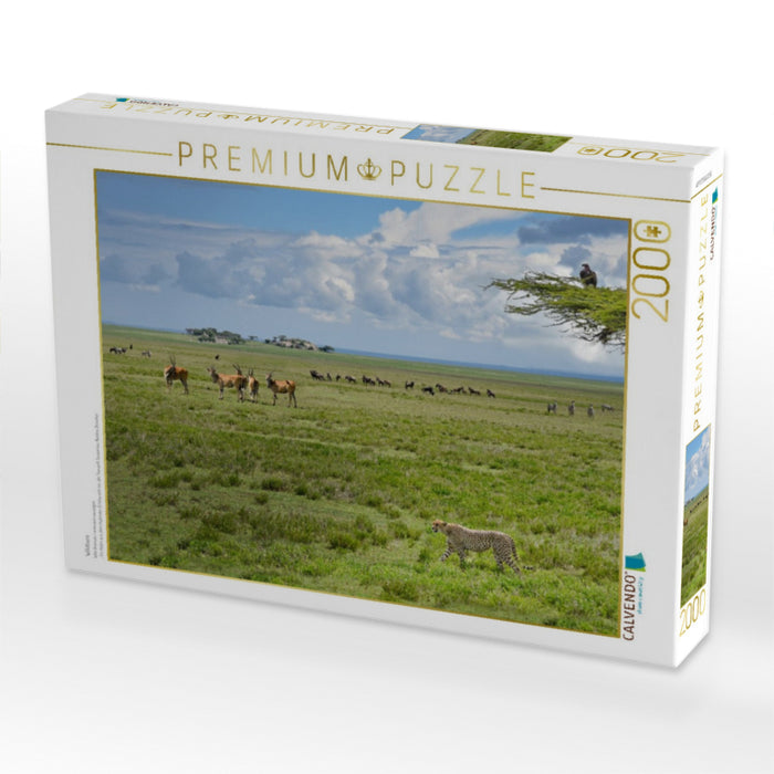 Wildtiere - CALVENDO Foto-Puzzle'