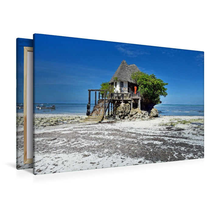 Premium Textil-Leinwand The Rock