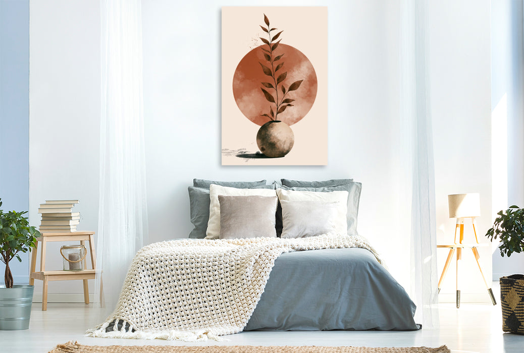 Premium Textil-Leinwand Fernöstliche Ruhe