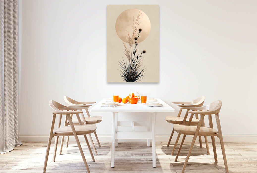 Premium Textil-Leinwand Licht der Natur