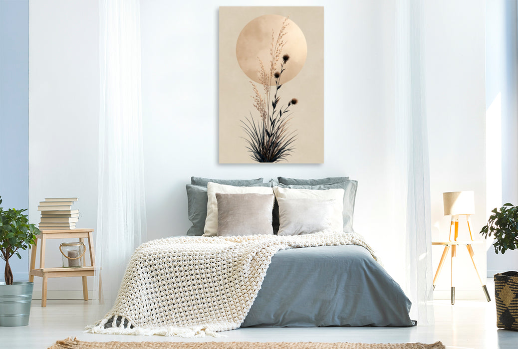 Premium Textil-Leinwand Licht der Natur