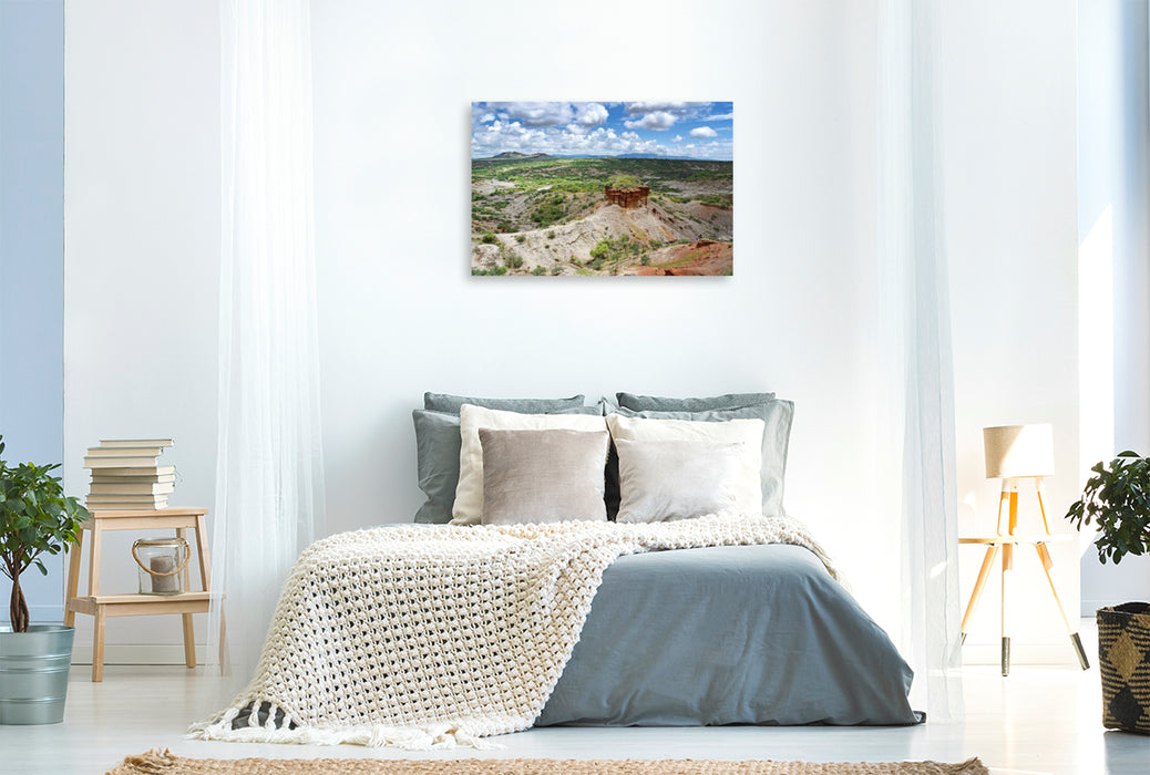 Premium Textil-Leinwand Olduvai-Schlucht