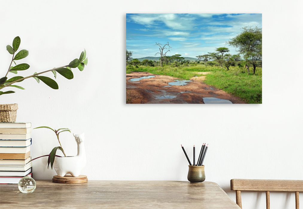 Premium Textil-Leinwand Tarangire-Nationalpark