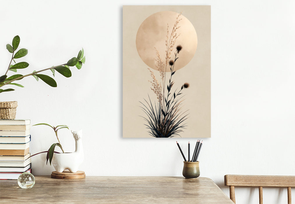 Premium Textil-Leinwand Licht der Natur