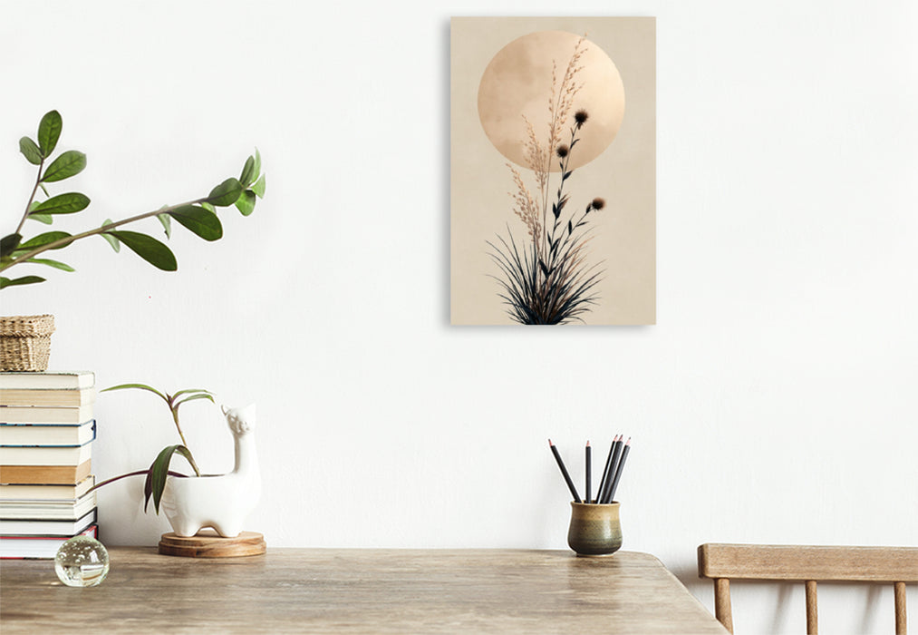 Premium Textil-Leinwand Licht der Natur