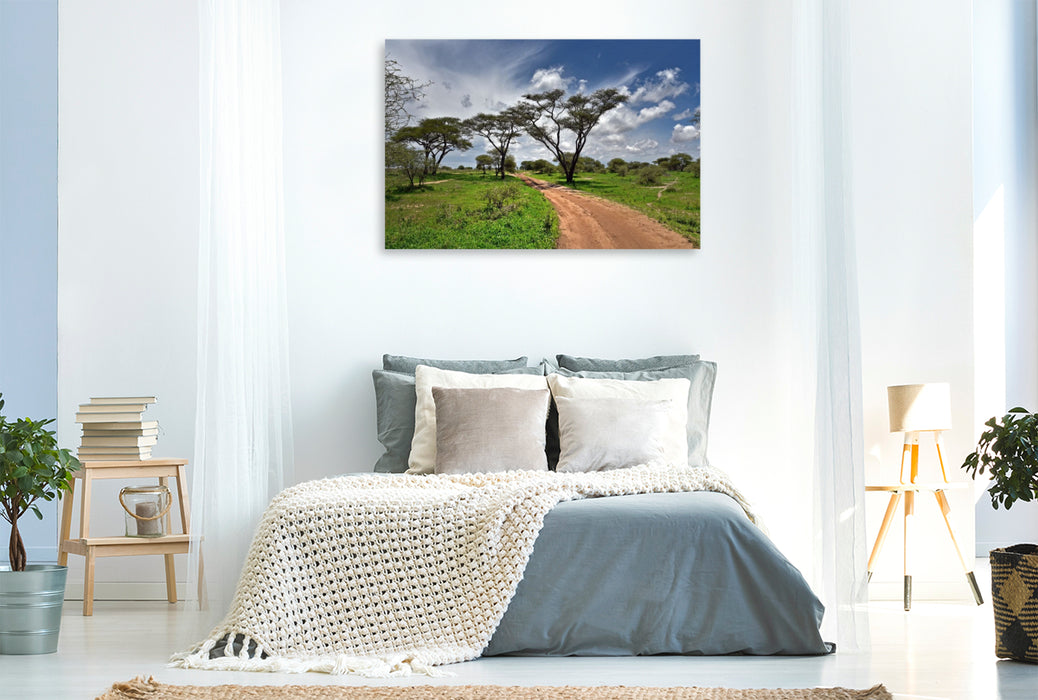 Premium Textil-Leinwand Tarangire-Nationalpark