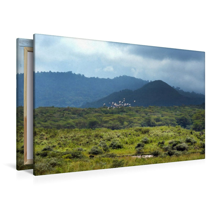Premium Textil-Leinwand Arusha-Nationalpark