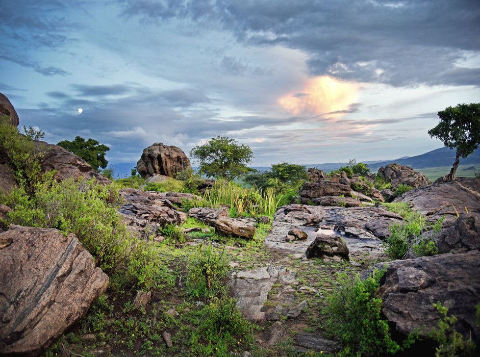 Ngorongoro-Schutzgebiet - CALVENDO Foto-Puzzle'