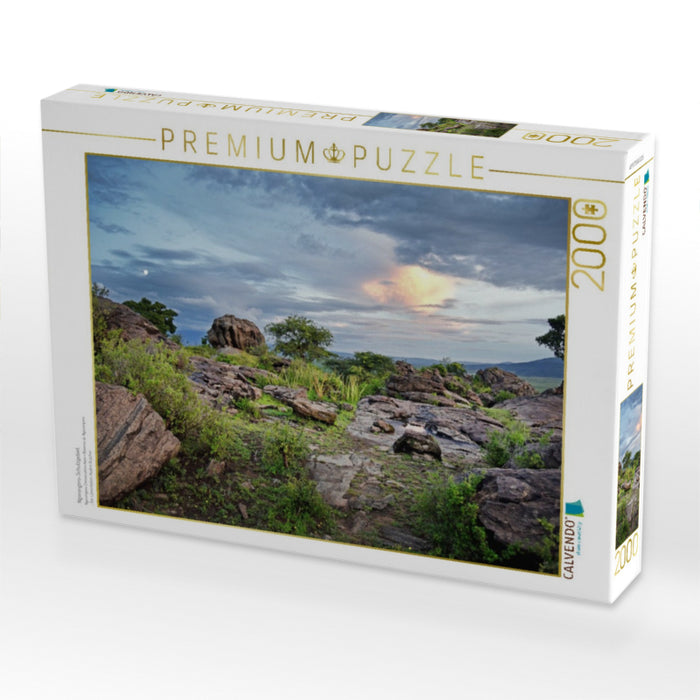 Ngorongoro-Schutzgebiet - CALVENDO Foto-Puzzle'
