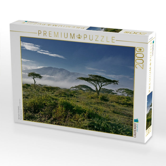Ngorongoro-Schutzgebiet - CALVENDO Foto-Puzzle'