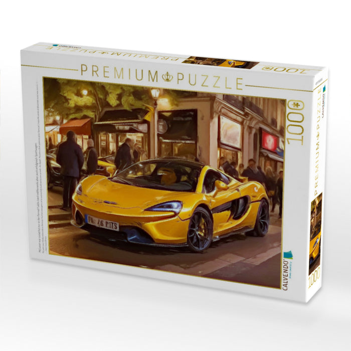 McLaren war zunächst nur in der Formel 1 aktiv, baut mittlerweile aber auch erfolgreich Sportwagen. - CALVENDO Foto-Puzzle'