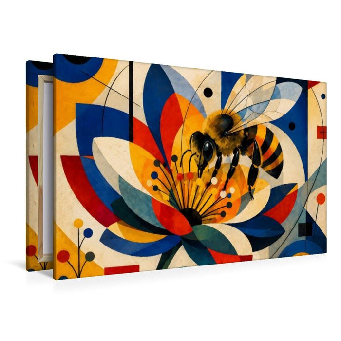 Premium Textil-Leinwand Juni