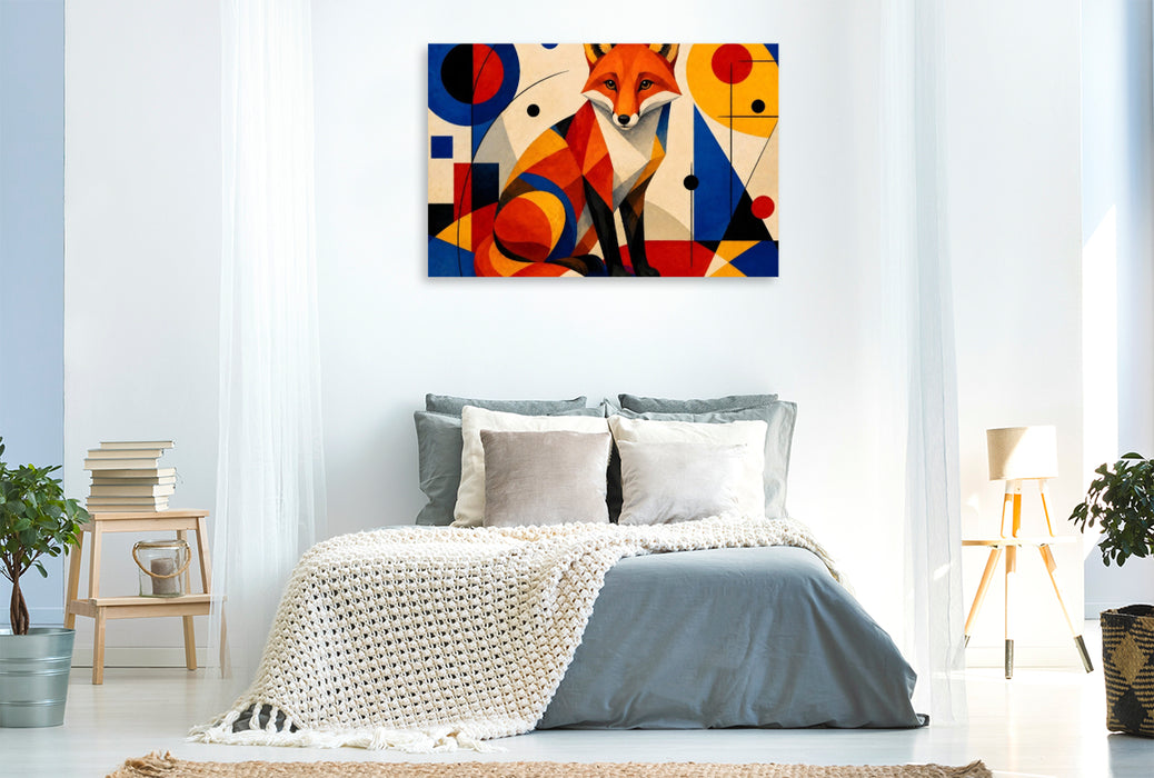 Premium Textil-Leinwand November
