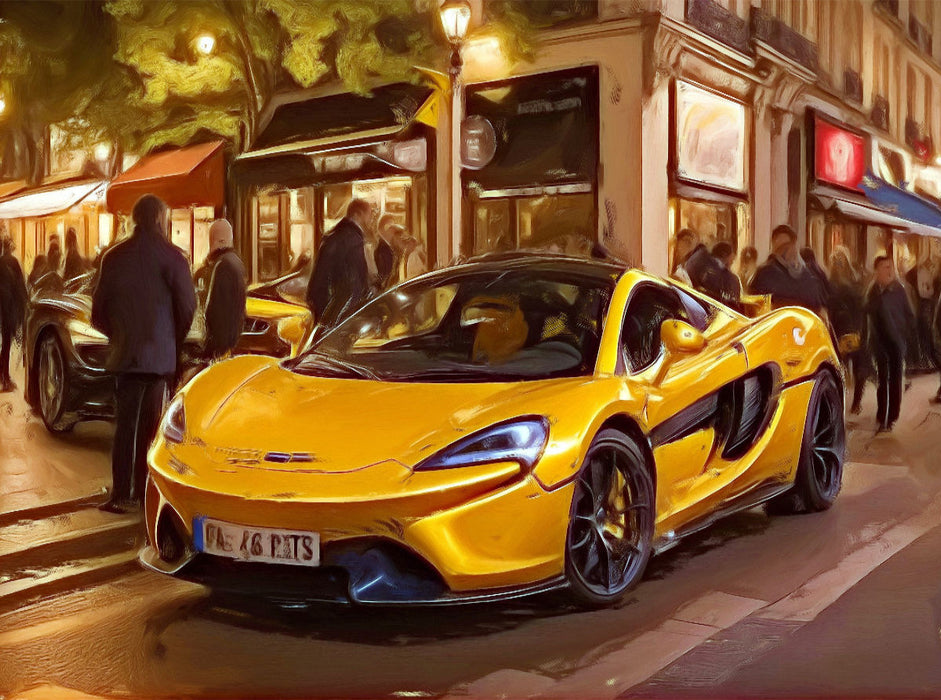 McLaren war zunächst nur in der Formel 1 aktiv, baut mittlerweile aber auch erfolgreich Sportwagen. - CALVENDO Foto-Puzzle'