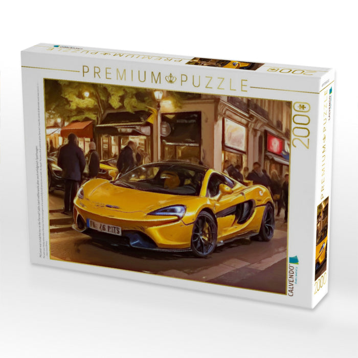 McLaren war zunächst nur in der Formel 1 aktiv, baut mittlerweile aber auch erfolgreich Sportwagen. - CALVENDO Foto-Puzzle'