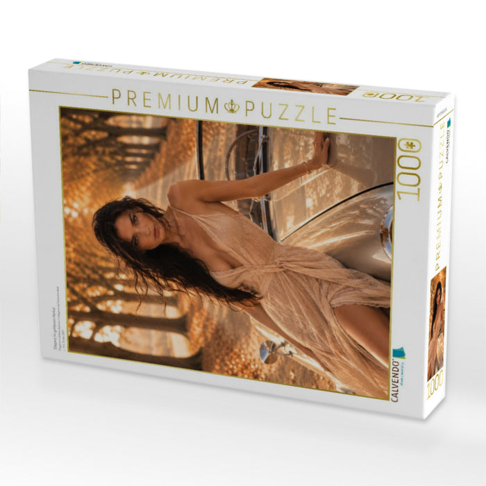 Eleganz im goldenen Herbst - CALVENDO Foto-Puzzle'