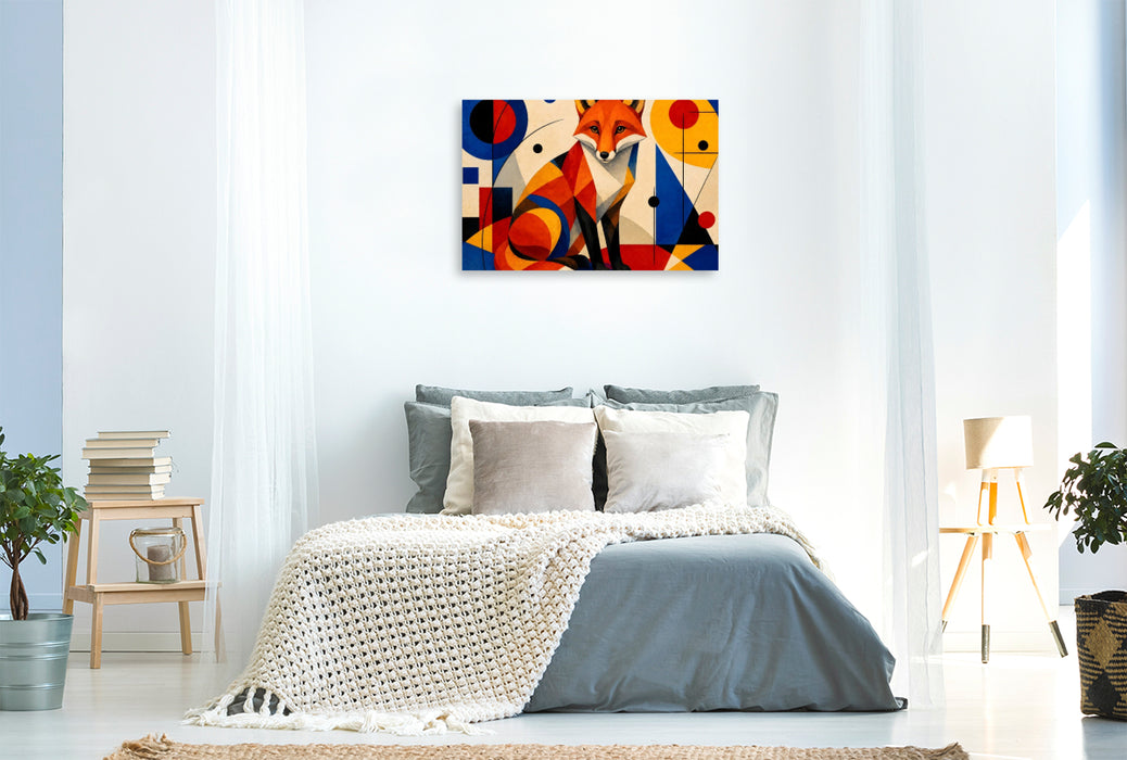 Premium Textil-Leinwand November