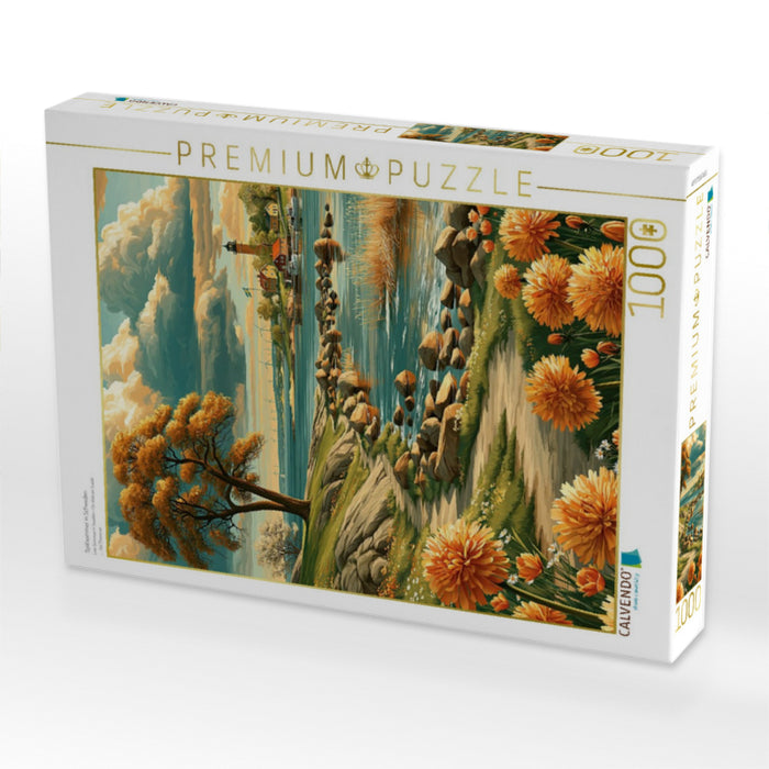 Spätsommer in Schweden - CALVENDO Foto-Puzzle'