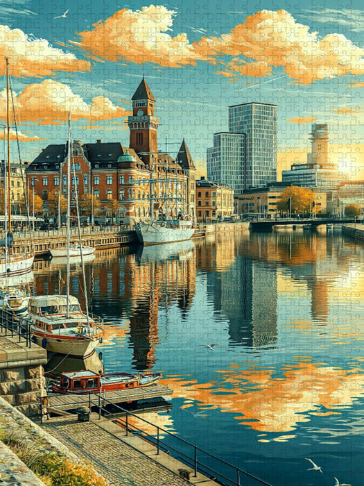 Malmö - CALVENDO Foto-Puzzle'