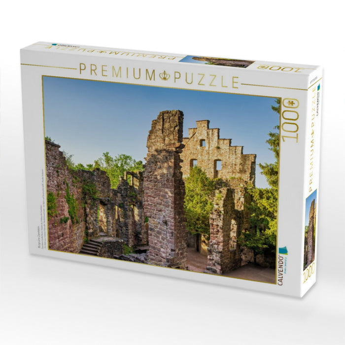 Burgruine Zavelstein - CALVENDO Foto-Puzzle'