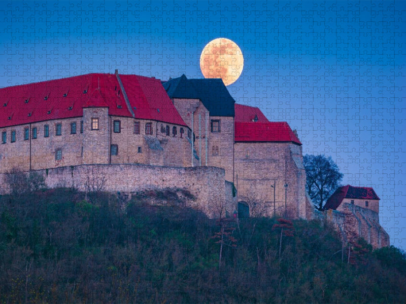Schloss Neuenburg am Abend - CALVENDO Foto-Puzzle'