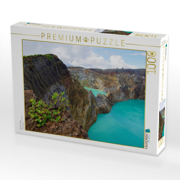 Kelimutu Vulkan - CALVENDO Foto-Puzzle'