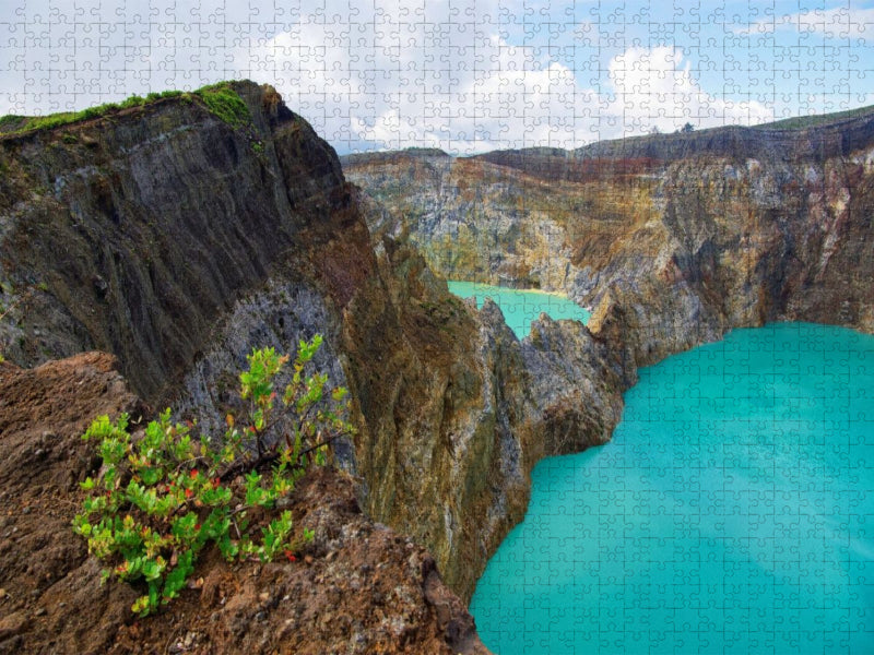 Kelimutu Vulkan - CALVENDO Foto-Puzzle'