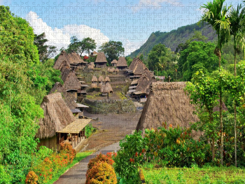 Bena Dorf - CALVENDO Foto-Puzzle'