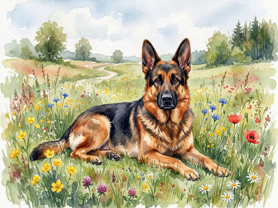 Schäferhund - CALVENDO Foto-Puzzle'