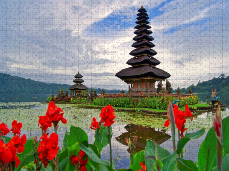 Pura Ulun Danu Bratan - CALVENDO Foto-Puzzle'